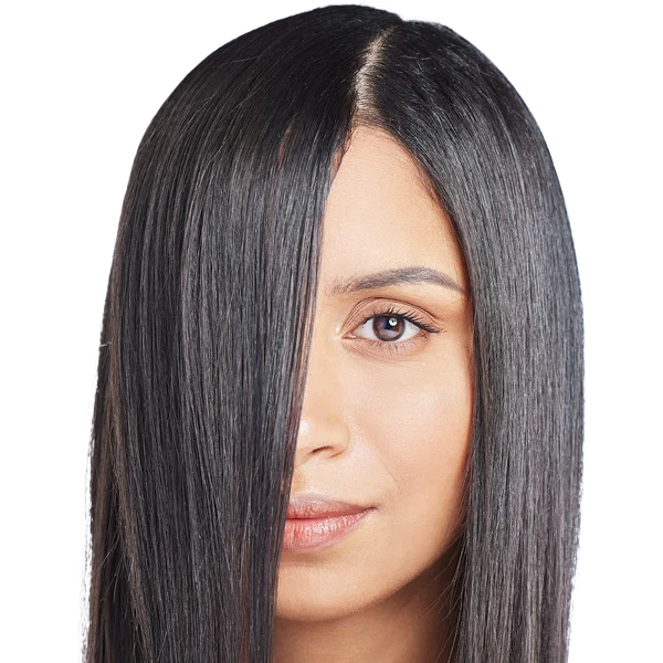 chica-plancha-pelo-liso